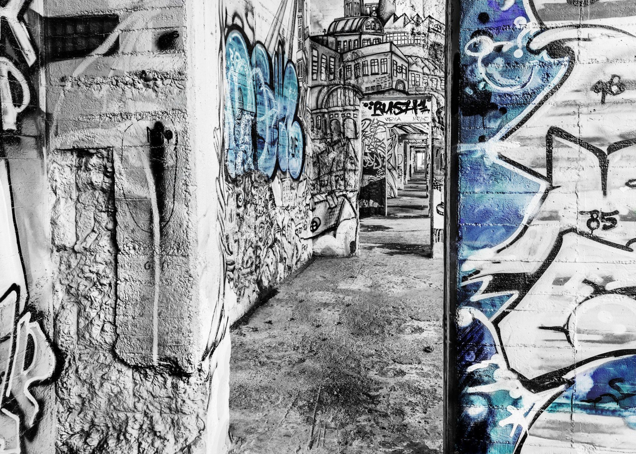 Rheinpark Duisburg - Graffiti